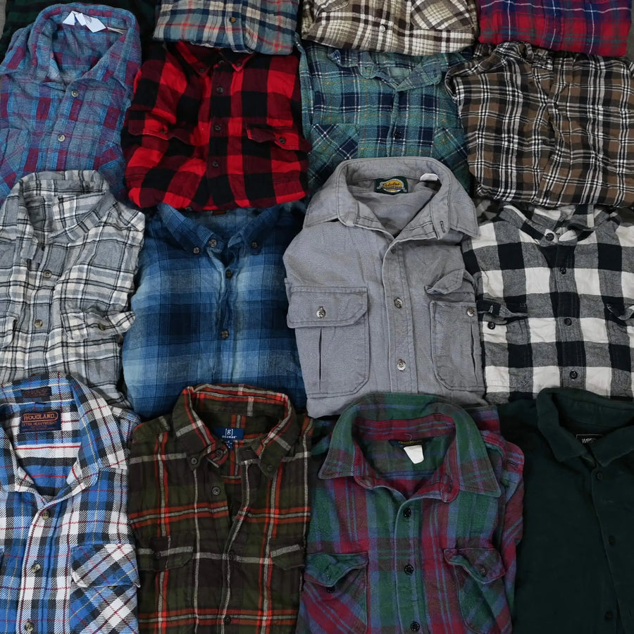 Vintage Flannel Shirt Bundle